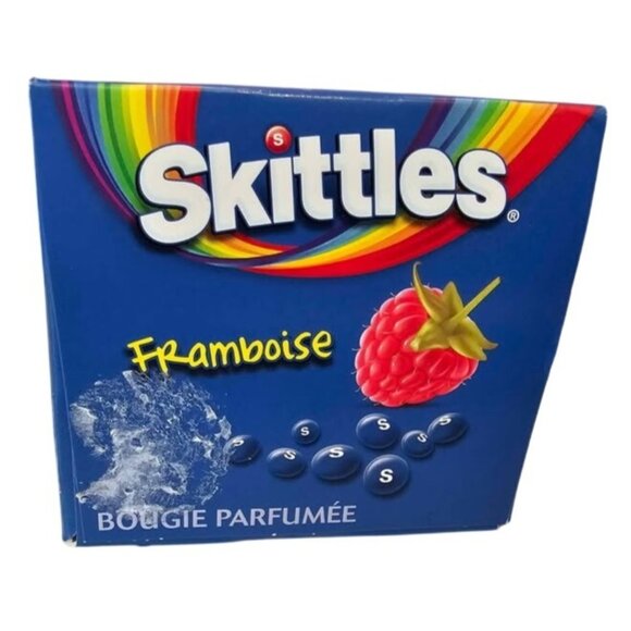 Skittles Candy Scented Candle 3 oz Jar Blue Raspberry NEW IN BOX See Description - Picture 2 of 4